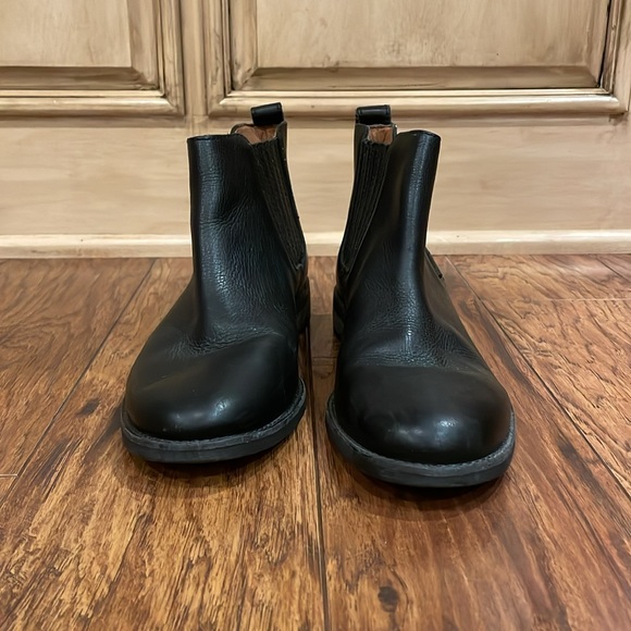 Madewell The Ainsley Chelsea Boot Black Leather Size 8 - Picture 10 of 13